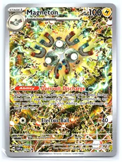 Pokemon TCG Magneton SVP 159 Surging Sparks Promo Card NM Condition - Image 1