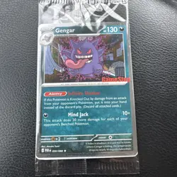 Pokemon Gengar GameStop Promo Stamped Card English 050/088 SEALED - Image 1