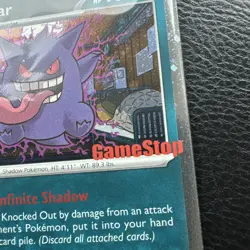 Pokemon Gengar GameStop Promo Stamped Card English 050/088 SEALED - Image 2