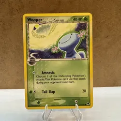 Wooper Pokemon Card Dragon Frontiers 71/101 LP - Image 1