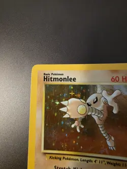 Pokemon WOTC Card - Hitmonlee - Fossil Set - Holo Rare - 7/62 - Image 3