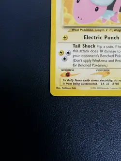 Pokemon Card Flaaffy 28/64 Neo Revelation Uncommon WOTC - Image 4