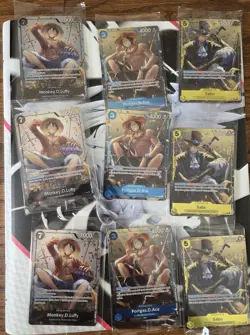 One Piece TCG AA, SR, SEC Card Lot! M/NM - Image 1