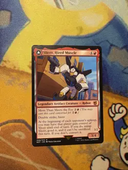 MTG Magic the Gathering Slicer, Hired Muscle Bot 006 NM - Image 1
