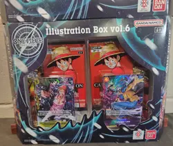 Lot Of Two Boxes! One Piece Card Game Illustration Box vol.6 Volume Bandai Namco - Image 2