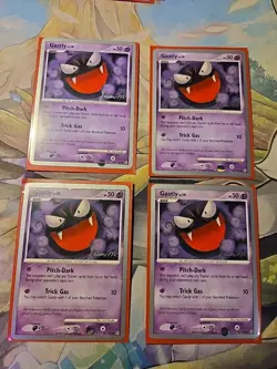 4 x Gastly 62/100 2009 World Championships Stormfront Promo WC Pokemon Card - Image 1