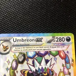 Umbreon ex - 176 SVP - Holofoil SV Scarlet & Violet Promo Cards - Promo Mint - Image 3