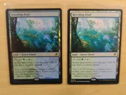 Breeding Pool - 251 - EOE - NM - MTG Magic the Gathering Foil & Reg ( 2 Total ) - Image 1