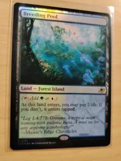 Breeding Pool - 251 - EOE - NM - MTG Magic the Gathering Foil & Reg ( 2 Total ) - Image 2