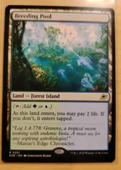 Breeding Pool - 251 - EOE - NM - MTG Magic the Gathering Foil & Reg ( 2 Total ) - Image 4