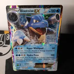 Blastoise EX - 17/83 - Pokemon Generations XY Ultra Rare Card LP - Image 1