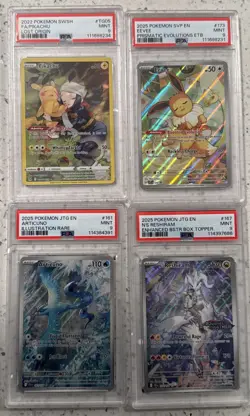 Pokemon Cards Lot Of 4 PSA SLABS All PSA 9's - Image 1