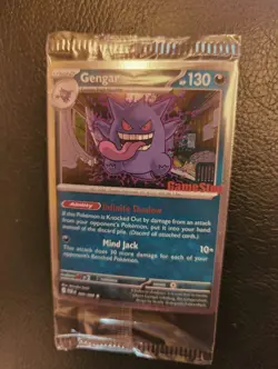 Pokemon Tcg Gengar Mega Evolution Perfect Order Gamestop Promo Card - Image 1