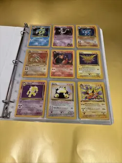 Vintage Pokemon Cards 200+ Rare Lp-Mp 🚨 Binder Included - Image 1