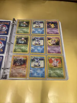 Vintage Pokemon Cards 200+ Rare Lp-Mp 🚨 Binder Included - Image 2