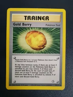 Pokemon Card Trainer Gold Berry 93/111 Neo Genesis Uncommon WOTC - Image 1