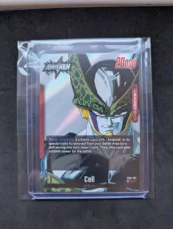 Cell SB01-001 Leader Manga Booster 01 - Dragon Ball Fusion World English Card NM - Image 1