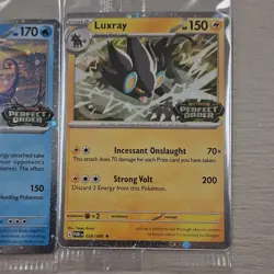 Pokemon Perfect Order Promo Card Lot 3 Cards Gengar, Aurorus, Luxray - Image 4