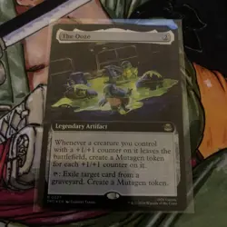 The Ooze | Extended Art | Foil | Magic: The Gathering TMT RF 0277 - Image 1