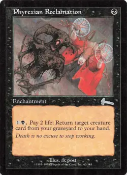 MTG - Phyrexian Reclamation - Urza's Legacy - Image 1