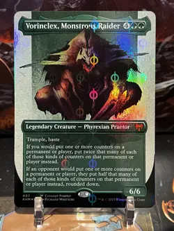 MTG | Vorinclex, Monstrous Raider (✨Step-and-Compleat FOIL✨) [ONE] - Image 1