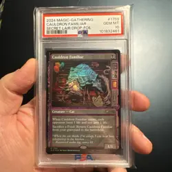 Cauldron Familiar (Rainbow Foil) Secret Lair Drop Series Foil MTG - PSA 10 - Image 1