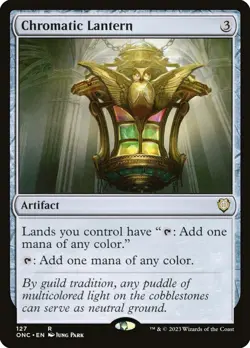 MTG Chromatic Lantern ** Phyrexia: All Will Be One Commander ** English (NM) - Image 1