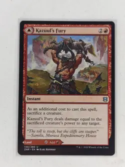 Kazuul's Fury - Zendikar Rising (ZNR) MTG Magic the Gathering - NM+ - Image 1