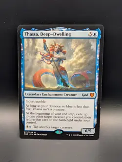 MTG - Thassa, Deep-Dwelling - Non-Foil - Leg Enchantment Creature - THB #71 - Image 1