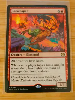 MTG Lavaleaper 0150 Lorwyn Eclipsed M/NM Free UK P&P - Image 1