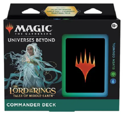 Magic The Gathering: THE LORD OF THE RINGS: COMMANDER DECK: ELVEN COUNCIL 195166205052 - Image 1