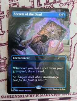 MTG Foil Secrets of the Dead Gale's Ambition Baldur's Gate Secret Lair NM - Image 1