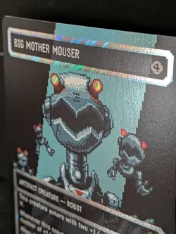 Big Mother Mouser (Borderless) (Surge Foil) Commander: Teenage Mutant Ninja... - Image 2