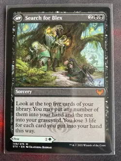 MTG Blex, Vexing Pest Search for Blex Strixhaven: School of Mages 148/275... - Image 1