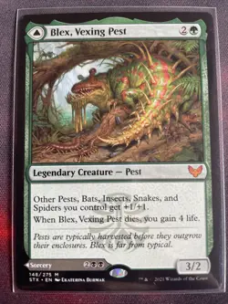 MTG Blex, Vexing Pest Search for Blex Strixhaven: School of Mages 148/275... - Image 2