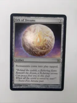 MtG Orb of Dreams LP x1 - Betrayers of Kamigawa - Image 1