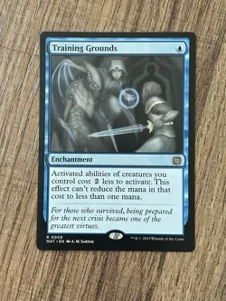 Training Grounds MTG MOM: The Aftermath Regular Magic The Gathering LP 9 - Image 1