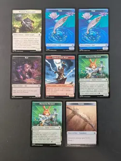 Magic the Gathering MTG LOT (8) Bloomburrow (BLB) Token - Image 1