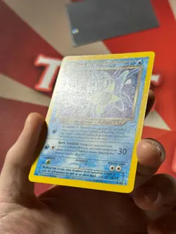 DARK OMASTAR 19/105 Neo Destiny 1st EDITION rare Pokemon TCG card NM+ CLEAN! - Image 2