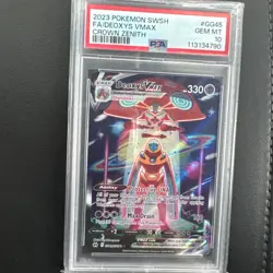 Crown Zenith: Galarian Gallery #GG45/GG70 Deoxys VMAX PSA 10 Pokemon Card Psa 10 - Image 1