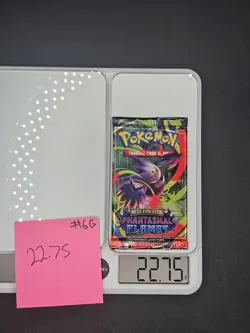 Pokemon Phantasmal Flames Factory Sealed Booster Pack 22.75g - Image 1