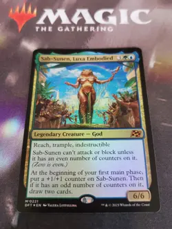 Mtg. Sab-Sunen, Luxa Embodied. Foil. Aetherdrift. Pack Fresh - Image 1