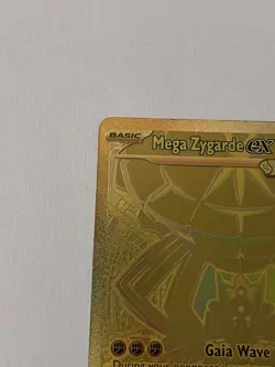 Pokemon Mega Zygarde ex Gold Hyper Rare 124/088 Perfect Order - Image 4