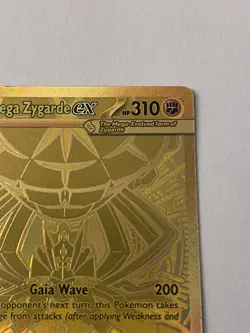 Pokemon Mega Zygarde ex Gold Hyper Rare 124/088 Perfect Order - Image 5