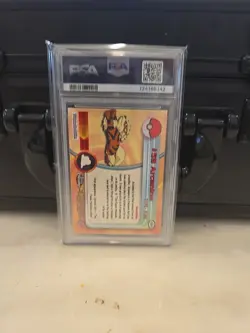 2000 Topps Chrome #59 Arcanine Pokemon T.V. PSA 8 - Image 2