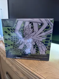 Pokemon TCG Perfect Order Pokemon Center Elite Trainer Box ETB Small Tear - Image 1
