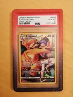 PSA 10 Charizard TG03/TG30 Lost Origin Trainer Gallery Pokemon Gem Mint - Image 1