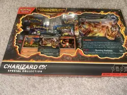 New Pokemon TCG Charizard ex Premium Collection Factory Sealed! 6 Packs Total - Image 1