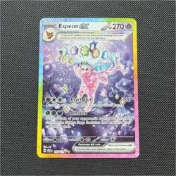 Pokemon Espeon ex 155/151 151 Special Illustration Rare Full Art Holo - Image 1
