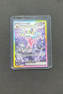 Pokemon Espeon ex 155/151 151 Special Illustration Rare Full Art Holo - Image 3